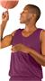 Mens Tricot Mesh Reversible Tank Basketball Jersey