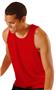 Poly/Cotton Tank Top Athletic Cut Jerseys