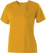 Holloway Ladies Zoom Micro-Interlock V-Neck Shirts