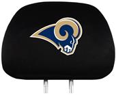 NFL Los Angeles Rams Headrest Covers (Set of 2) NFL Los Angeles Rams Headrest Covers (Set of 2)