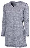 Baw Ladies Shirt Dress V-Neck With Hood Baw Ladies Shirt Dress V-Neck With Hood