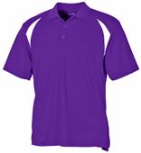 Baw Men's Colorblock Cool-Tek Polo Baw Men's Colorblock Cool-Tek Polo