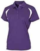 Baw Ladies Colorblock Cool-Tek Polo Baw Ladies Colorblock Cool-Tek Polo