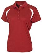 Baw Ladies Colorblock Cool-Tek Polo Baw Ladies Colorblock Cool-Tek Polo