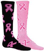 Red Lion Mismatched MX Pink Ribbon Socks Red Lion Mismatched MX Pink Ribbon Socks