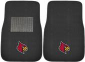 Fan Mats NCAA Louisville Embroidered Car Mats(set) Fan Mats NCAA Louisville Embroidered Car Mats(set)