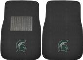 Fan Mats NCAA Michigan St Embroidered Car Mat(set) Fan Mats NCAA Michigan St Embroidered Car Mat(set)