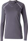 High Five Lady Girls Solid LS Volleyball Jerseys High Five Lady Girls Solid LS Volleyball Jerseys