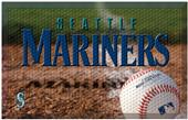 Fan Mats MLB Mariners Scraper Ball or Camo Mats Fan Mats MLB Mariners Scraper Ball or Camo Mats