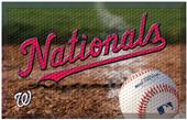 Fan Mats MLB Nationals Scraper Ball or Camo Mats Fan Mats MLB Nationals Scraper Ball or Camo Mats
