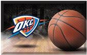 Fan Mats NBA Thunder Scraper Ball Mat Fan Mats NBA Thunder Scraper Ball Mat