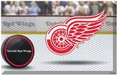 Fan Mats NHL Red Wings Scraper Puck or Camo Mats Fan Mats NHL Red Wings Scraper Puck or Camo Mats