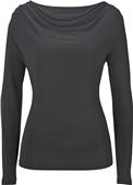 Edwards Womens Long Sleeve Cowl-Neck Top Edwards Womens Long Sleeve Cowl-Neck Top