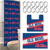 Northwest NCAA Mississippi 15-Piece Bath Set Northwest NCAA Mississippi 15-Piece Bath Set