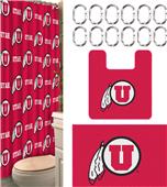 Northwest NCAA Utah 15-Piece Bath Set Northwest NCAA Utah 15-Piece Bath Set