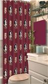 Northwest NCAA Florida State Shower Curtain Northwest NCAA Florida State Shower Curtain