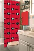 Northwest NCAA Georgia Shower Curtain Northwest NCAA Georgia Shower Curtain