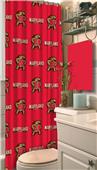 Northwest NCAA Maryland Shower Curtain Northwest NCAA Maryland Shower Curtain