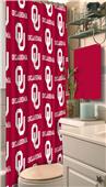 Northwest NCAA Oklahoma Shower Curtain Northwest NCAA Oklahoma Shower Curtain