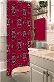 Northwest NCAA South Carolina Shower Curtain Northwest NCAA South Carolina Shower Curtain