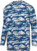 Augusta Mod Camo Long Sleeve Wicking Tee Augusta Mod Camo Long Sleeve Wicking Tee