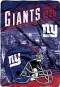 Northwest NFL NY Giants Stagger Oversized Throw Northwest NFL NY Giants Stagger Oversized Throw