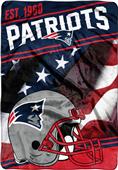 Northwest NFL Patriots Stagger Oversized Throw Northwest NFL Patriots Stagger Oversized Throw