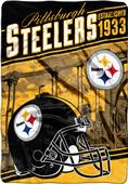 Northwest NFL Steelers Stagger Oversized Throw Northwest NFL Steelers Stagger Oversized Throw