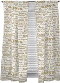 Northwest NFL Saints Anthem Window Panels Pair Northwest NFL Saints Anthem Window Panels Pair