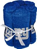 Northwest NFL NY Giants Washcloths - 6 pack Northwest NFL NY Giants Washcloths - 6 pack