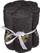 Northwest NFL Saints Washcloths - 6 pack Northwest NFL Saints Washcloths - 6 pack