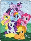 Northwest Hasbro My Little Pony Raschel Throw Northwest Hasbro My Little Pony Raschel Throw