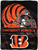 Northwest NFL Bengals Prestige Raschel Throw Northwest NFL Bengals Prestige Raschel Throw