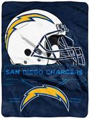 Northwest NFL Chargers Prestige Raschel Throw Northwest NFL Chargers Prestige Raschel Throw