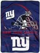 Northwest NFL NY Giants Prestige Raschel Throw Northwest NFL NY Giants Prestige Raschel Throw