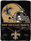 Northwest NFL Saints Prestige Raschel Throw Northwest NFL Saints Prestige Raschel Throw