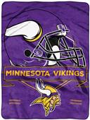 Northwest NFL Vikings Prestige Raschel Throw Northwest NFL Vikings Prestige Raschel Throw
