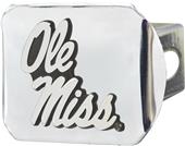 Fan Mats NCAA Ole Miss Chrome Hitch Cover Fan Mats NCAA Ole Miss Chrome Hitch Cover