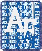 Northwest Air Force Double Play Jaquard Throw Northwest Air Force Double Play Jaquard Throw