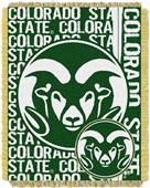 Northwest Colorado State Double Play Jaquard Throw Northwest Colorado State Double Play Jaquard Throw