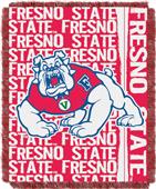 Northwest Fresno State Double Play Jaquard Throw Northwest Fresno State Double Play Jaquard Throw