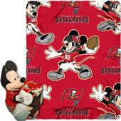 NFL Buccaneers Disney Mickey Hugger & Fleece Throw NFL Buccaneers Disney Mickey Hugger & Fleece Throw
