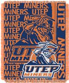 Northwest UTEP Double Play Jaquard Throw Northwest UTEP Double Play Jaquard Throw