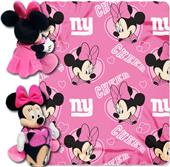 NFL Giants Disney Minnie Hugger & Fleece Throw NFL Giants Disney Minnie Hugger & Fleece Throw