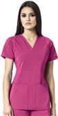 WonderWink HP Sync Womens V-Neck Scrub Top WonderWink HP Sync Womens V-Neck Scrub Top