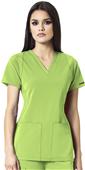 WonderWink HP Sync Womens V-Neck Scrub Top WonderWink HP Sync Womens V-Neck Scrub Top