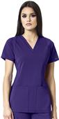 WonderWink HP Sync Womens V-Neck Scrub Top WonderWink HP Sync Womens V-Neck Scrub Top