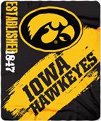 Northwest Iowa Painted Fleece Throw Northwest Iowa Painted Fleece Throw