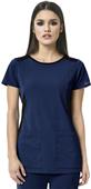 WonderWink HP Womens Neo Boat Neck Scrub Top WonderWink HP Womens Neo Boat Neck Scrub Top