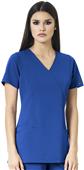 WonderWink HP Womens Axis Mock Wrap Scrub Top WonderWink HP Womens Axis Mock Wrap Scrub Top